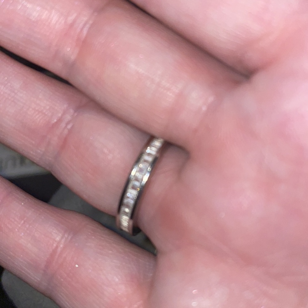 CZ & sterling silver fashion ring by Absolute - Picture 6 of 14
